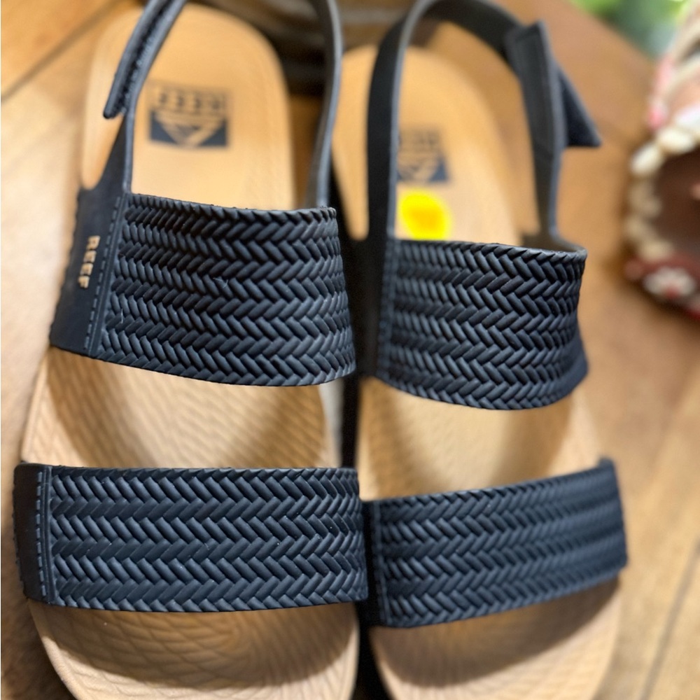 Reef Black and beige Woven Sandals - Picture 4 of 6